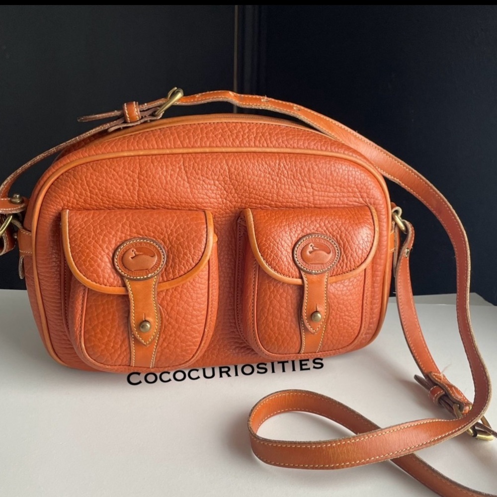 Dooney and Bourke AWL leather Explorer Crossbody Bag Purse
